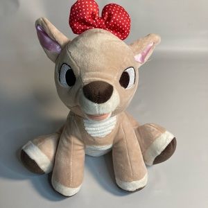 Rudolph the red nose reindeer soft clarice plush